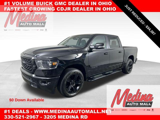 2022 RAM 1500 Big Horn Crew Cab 4x4 57 Box 2022 RAM 1500 Big Horn Crew Cab 4x4 57 Box