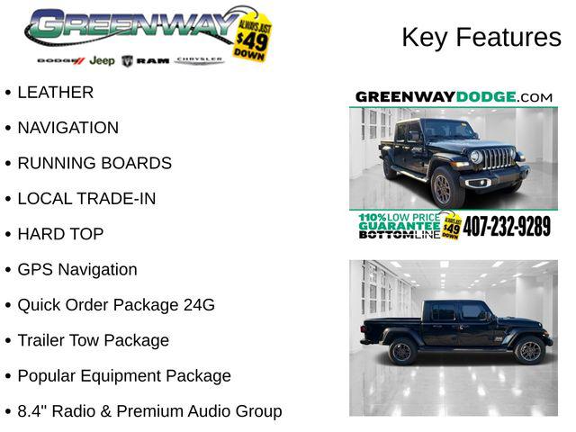 2021 Jeep Gladiator Overland 4X4 2021 Jeep Gladiator Overland 4X4