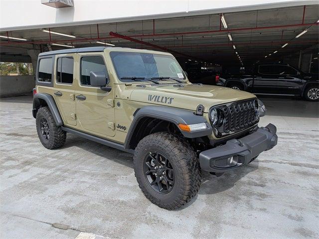 2026 Jeep Wrangler WRANGLER 4-DOOR WILLYS 2026 Jeep Wrangler WRANGLER 4-DOOR WILLYS