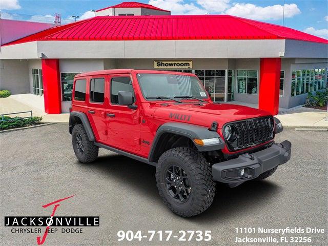 2026 Jeep Wrangler WRANGLER 4-DOOR WILLYS 2026 Jeep Wrangler WRANGLER 4-DOOR WILLYS
