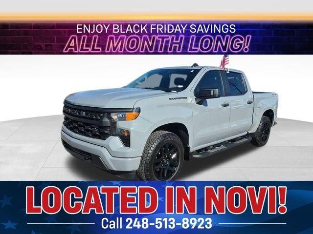 2024 Chevrolet Silverado 1500 4WD Crew Cab Short Bed Custom 2024 Chevrolet Silverado 1500 4WD Crew Cab Short Bed Custom