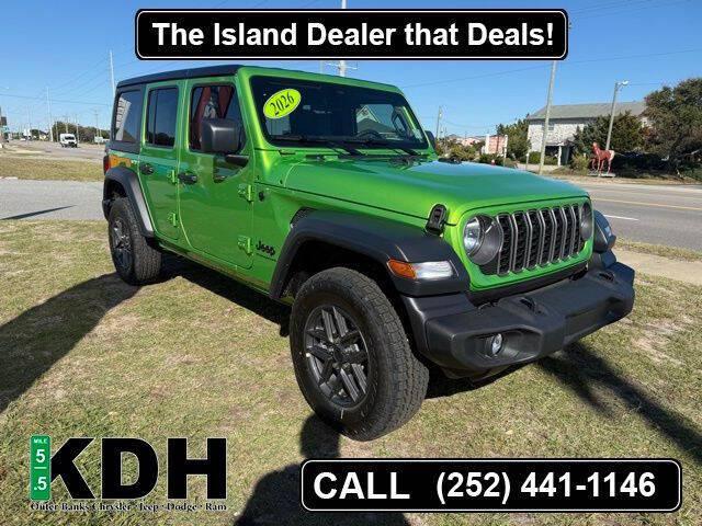 2026 Jeep Wrangler 4-Door Sport S 4x4 for sale in Kill Devil Hills, NC