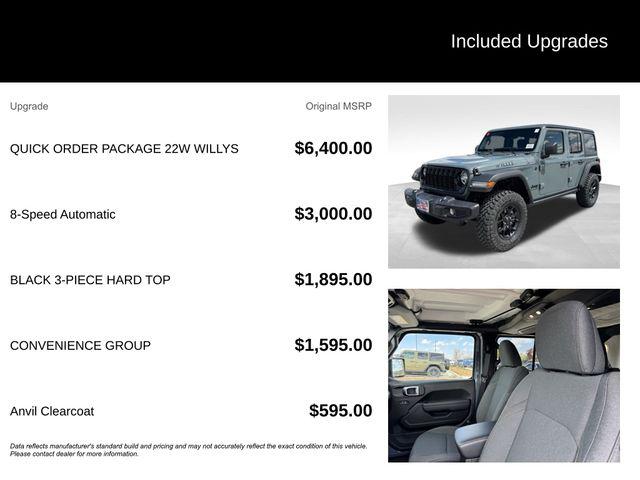 2026 Jeep Wrangler 4-Door Willys 4x4