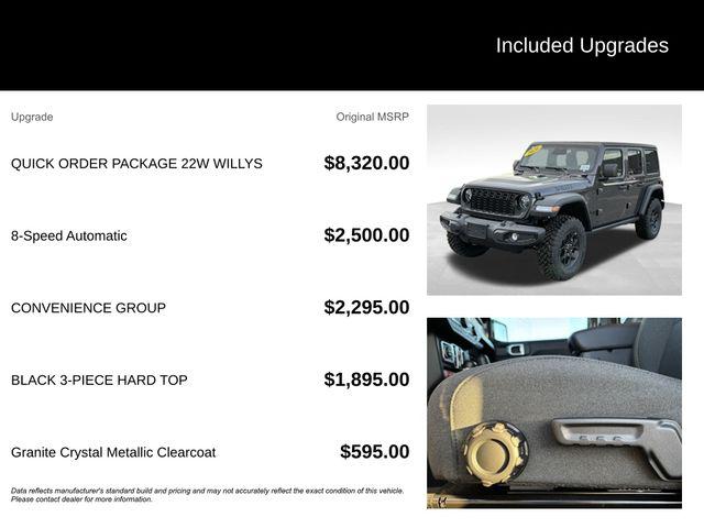 2026 Jeep Wrangler 4-Door Willys 4x4