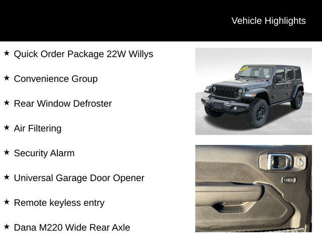 2026 Jeep Wrangler 4-Door Willys 4x4