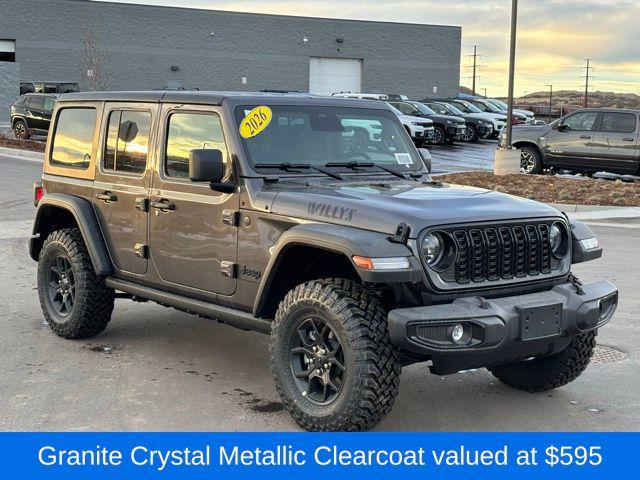 2026 Jeep Wrangler 4-Door Willys 4x4