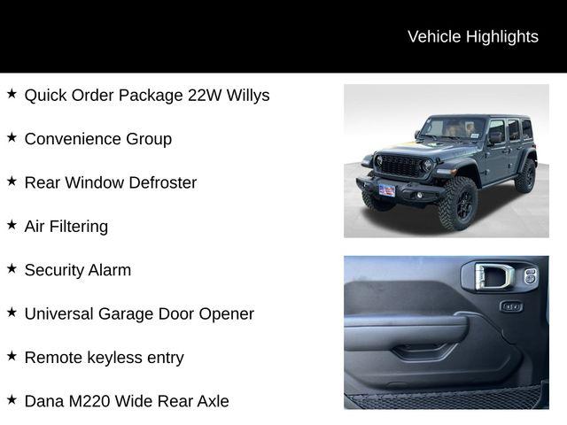 2026 Jeep Wrangler 4-Door Willys 4x4