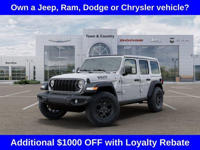 2026 Jeep Wrangler WRANGLER 4-DOOR WILLYS 2026 Jeep Wrangler WRANGLER 4-DOOR WILLYS