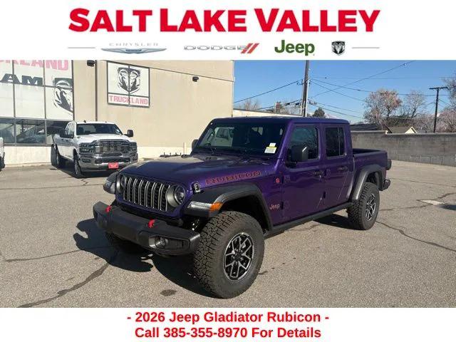 2026 Jeep Gladiator GLADIATOR RUBICON 4X4