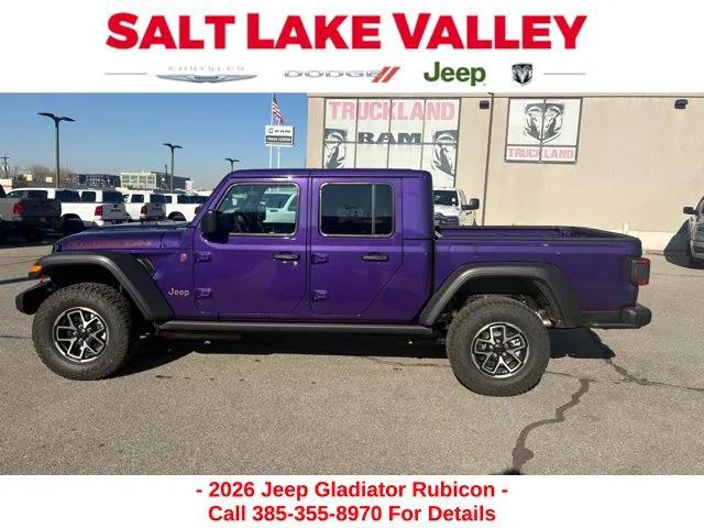 2026 Jeep Gladiator GLADIATOR RUBICON 4X4