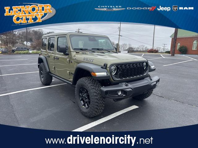 2026 Jeep Wrangler WRANGLER 4-DOOR WILLYS 2026 Jeep Wrangler WRANGLER 4-DOOR WILLYS