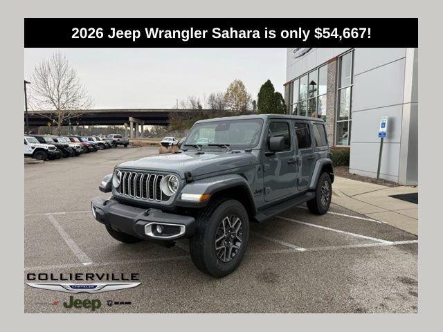 2026 Jeep Wrangler WRANGLER 4-DOOR SAHARA 2026 Jeep Wrangler WRANGLER 4-DOOR SAHARA