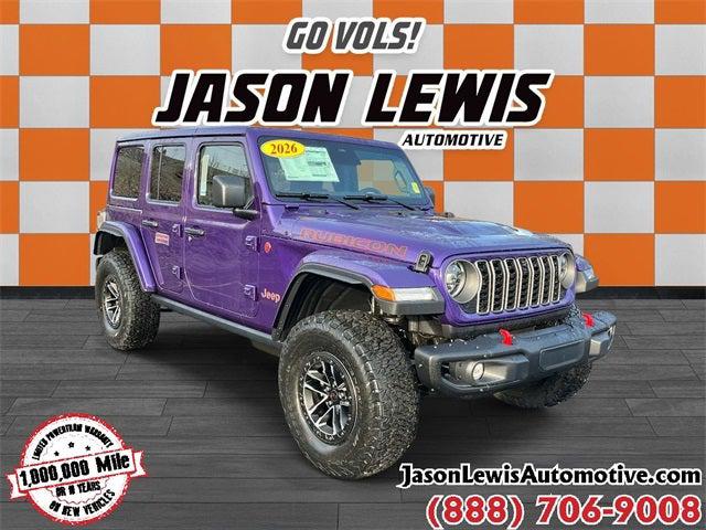 2026 Jeep Wrangler WRANGLER 4-DOOR RUBICON X 2026 Jeep Wrangler WRANGLER 4-DOOR RUBICON X