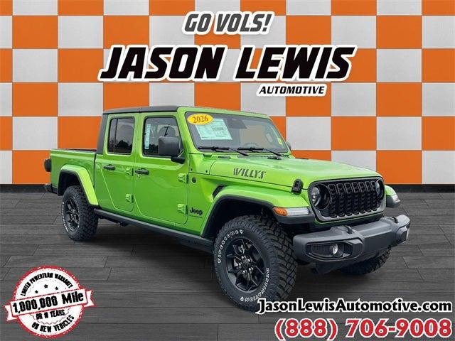 2026 Jeep Gladiator GLADIATOR WILLYS 4X4