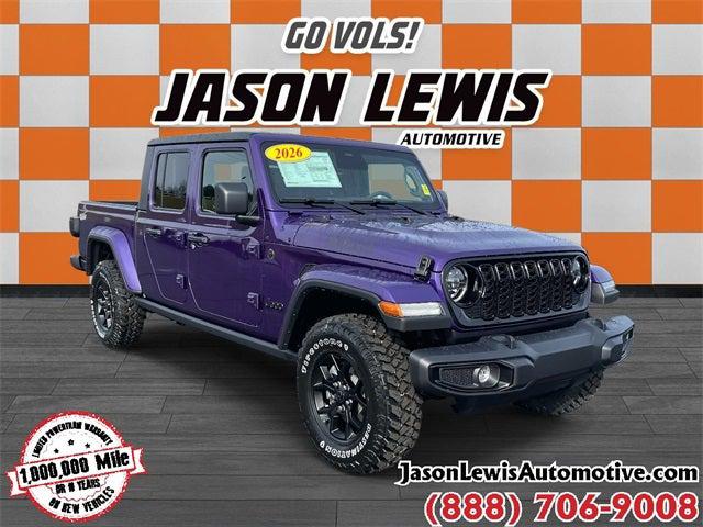 2026 Jeep Gladiator GLADIATOR WILLYS 4X4 2026 Jeep Gladiator GLADIATOR WILLYS 4X4