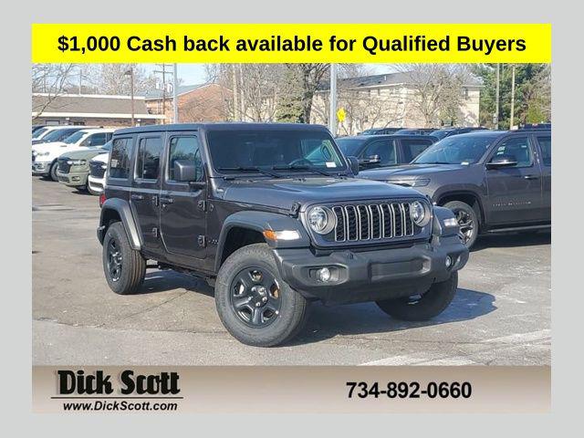 2026 Jeep Wrangler WRANGLER 4-DOOR SPORT