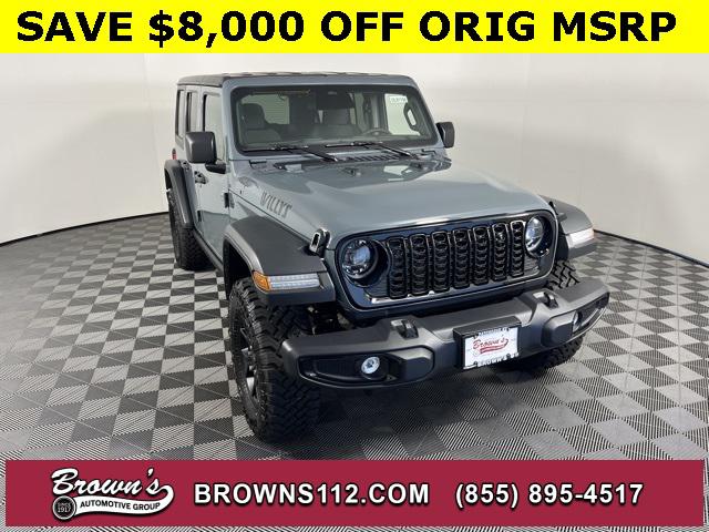 2025 Jeep Wrangler 4-Door Willys 4x4