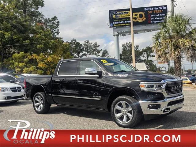 2021 RAM 1500 Limited Crew Cab 4x4 57 Box 2021 RAM 1500 Limited Crew Cab 4x4 57 Box
