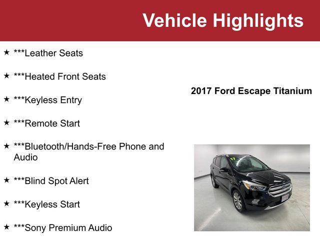 2017 Ford Escape Titanium 2017 Ford Escape Titanium