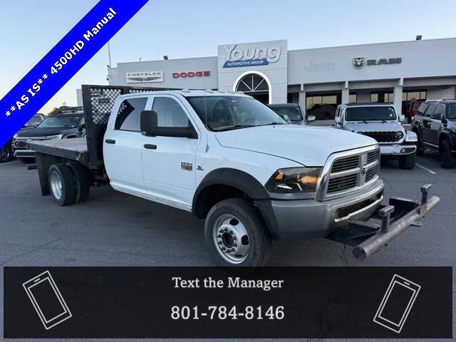 2011 RAM Ram 4500 HD Chassis ST/SLT/Laramie 2011 RAM Ram 4500 HD Chassis ST/SLT/Laramie