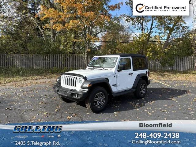 2023 Jeep Wrangler 2-Door Sport S 4x4 2023 Jeep Wrangler 2-Door Sport S 4x4