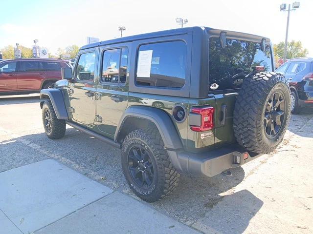 2022 Jeep Wrangler Unlimited Willys 4x4 2022 Jeep Wrangler Unlimited Willys 4x4