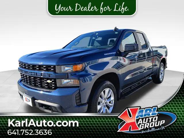 2020 Chevrolet Silverado 1500 4WD Double Cab Standard Bed Custom 2020 Chevrolet Silverado 1500 4WD Double Cab Standard Bed Custom