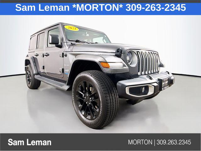 2021 Jeep Wrangler 4xe Unlimited Sahara 4x4 2021 Jeep Wrangler 4xe Unlimited Sahara 4x4