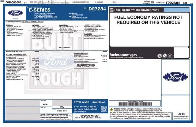 2026 Ford E-350 Cutaway E-Series Cutaway