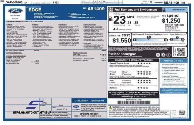 2022 Ford Edge Titanium