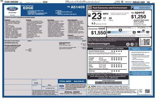 2022 Ford Edge Titanium