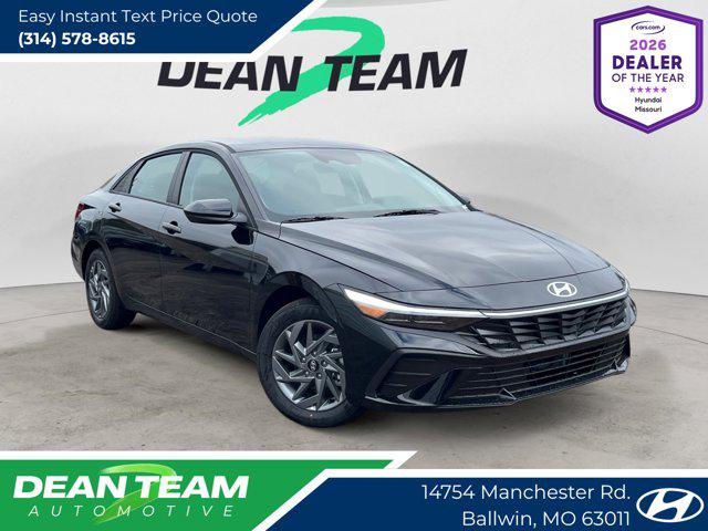 2026 Hyundai Elantra Hybrid Blue