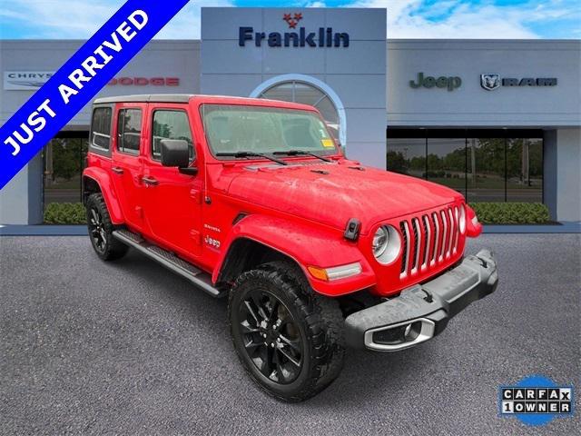 2021 Jeep Wrangler 4xe Unlimited Sahara 4x4 2021 Jeep Wrangler 4xe Unlimited Sahara 4x4
