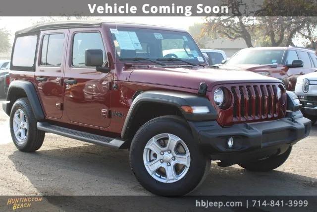 2022 Jeep Wrangler Unlimited Sport S 4x4