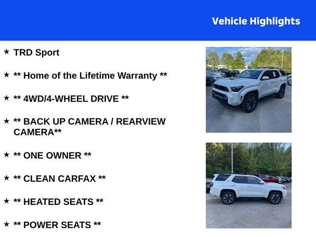 2025 Toyota 4Runner TRD Sport 2025 Toyota 4Runner TRD Sport