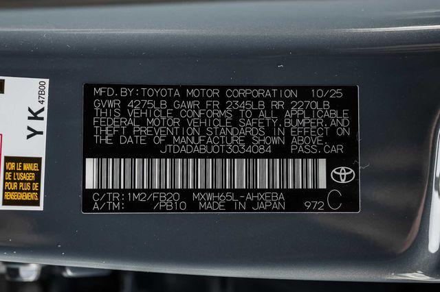 2026 Toyota Prius LE AWD-e