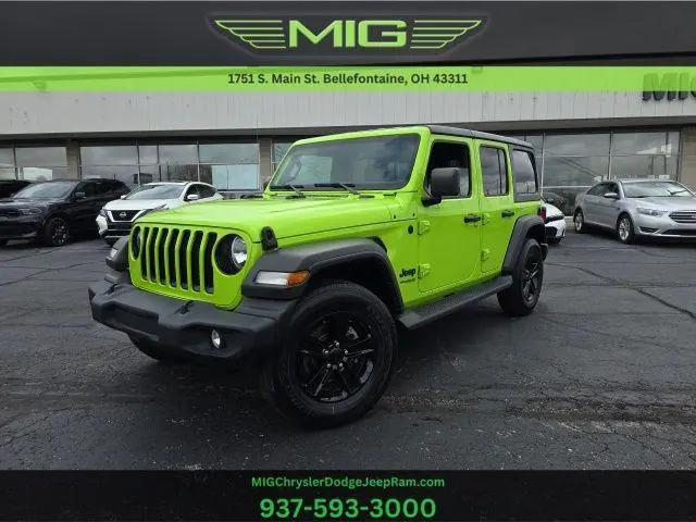2021 Jeep Wrangler Sport Altitude 4x4 for sale in Bellefontaine, OH