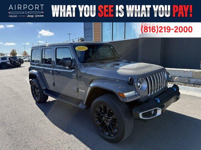 2023 Jeep Wrangler 4xe Sahara 4x4 for sale in Platte City, MO