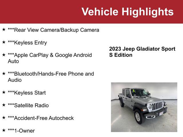2023 Jeep Gladiator Sport S 4x4 2023 Jeep Gladiator Sport S 4x4