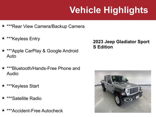 2023 Jeep Gladiator Sport S 4x4
