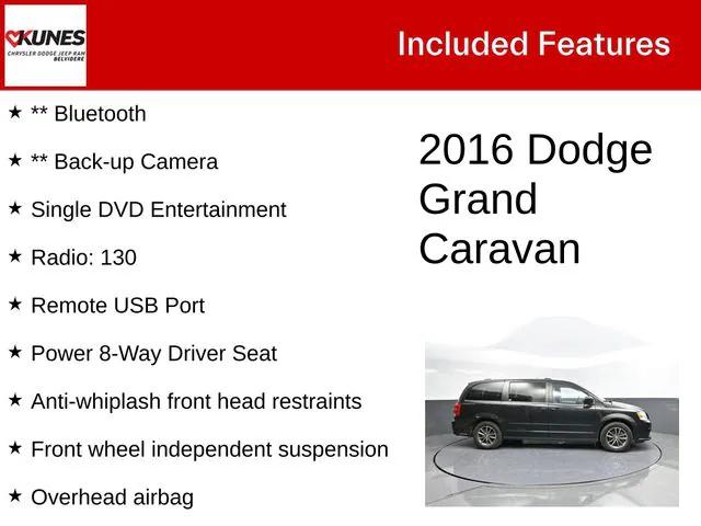 2016 Dodge Grand Caravan SXT 2016 Dodge Grand Caravan SXT