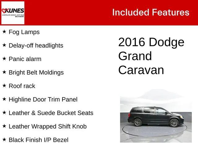 2016 Dodge Grand Caravan SXT 2016 Dodge Grand Caravan SXT