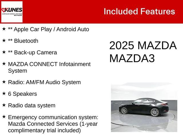 2025 Mazda Mazda3 Sedan 2.5 S Preferred 2025 Mazda Mazda3 Sedan 2.5 S Preferred