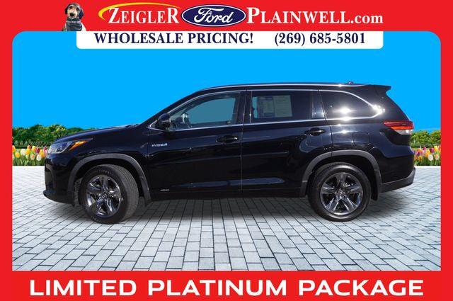 2019 Toyota Highlander Hybrid Limited Platinum 2019 Toyota Highlander Hybrid Limited Platinum