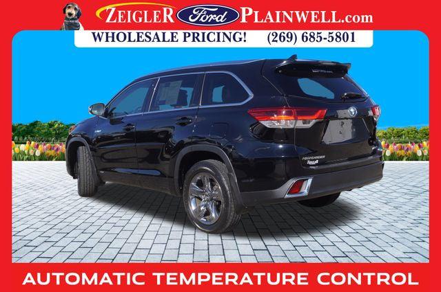 2019 Toyota Highlander Hybrid Limited Platinum 2019 Toyota Highlander Hybrid Limited Platinum