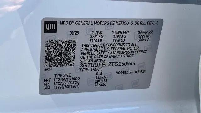 2026 GMC Sierra 1500 Crew Cab, Short Bed, AT4X, 4WD