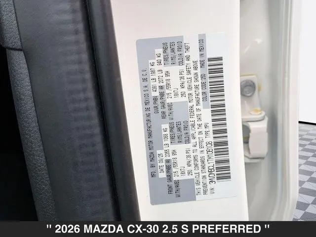 2026 Mazda CX-30 2.5 S Preferred