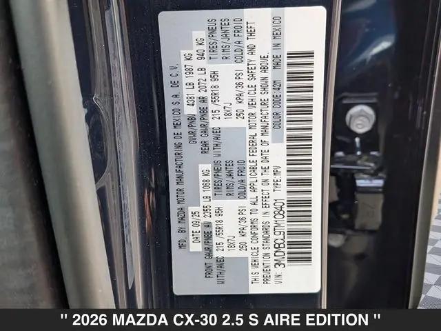 2026 Mazda CX-30 2.5 S Aire Edition