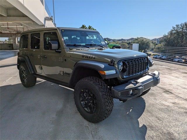 2026 Jeep Wrangler WRANGLER 4-DOOR WILLYS 2026 Jeep Wrangler WRANGLER 4-DOOR WILLYS