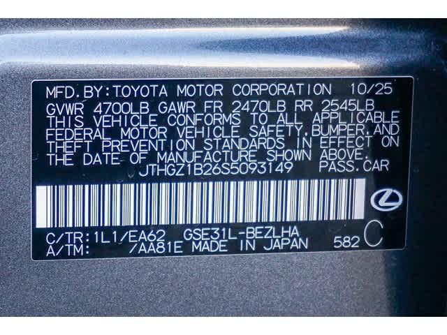 2025 Lexus IS 350 F SPORT
